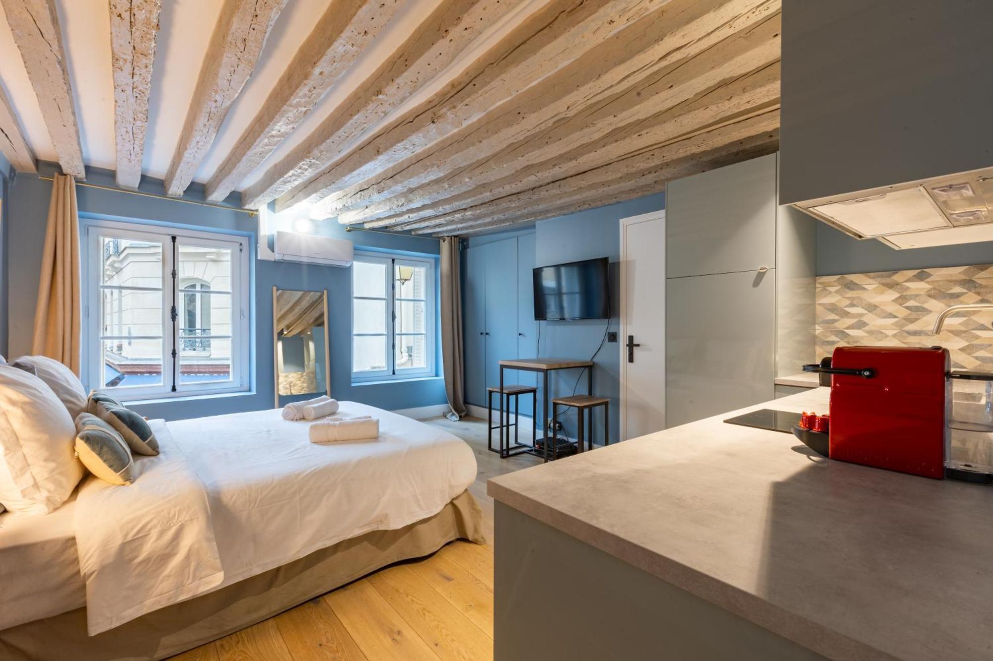 Appartement Coeur De - Grand Climatise 3 Br Parijs
