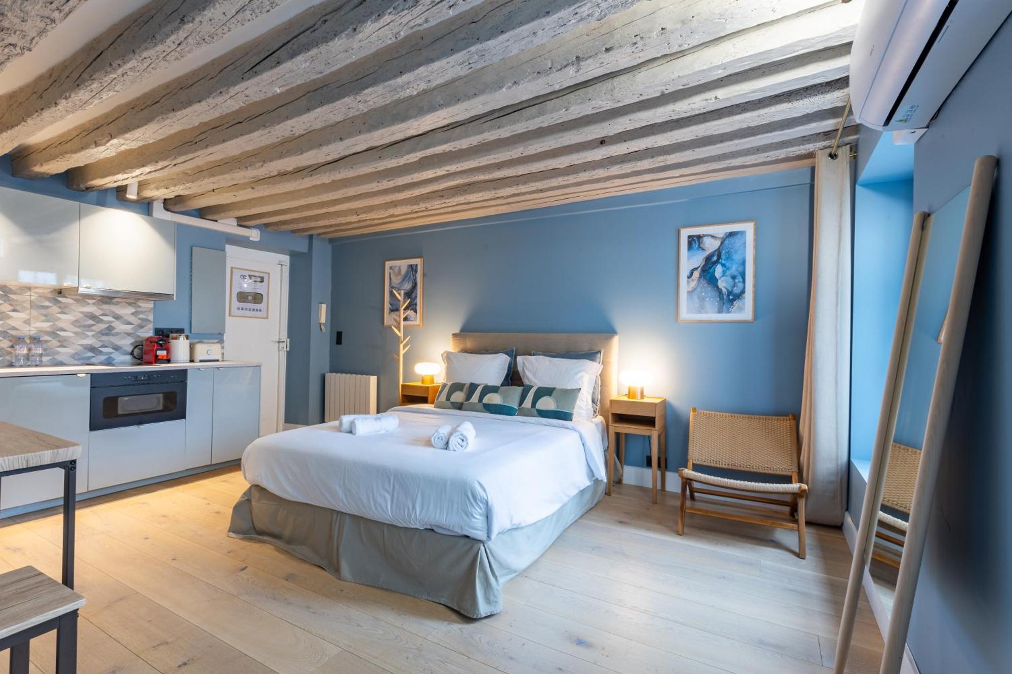 Coeur De - Grand Climatise 3 Br Appartement Parijs