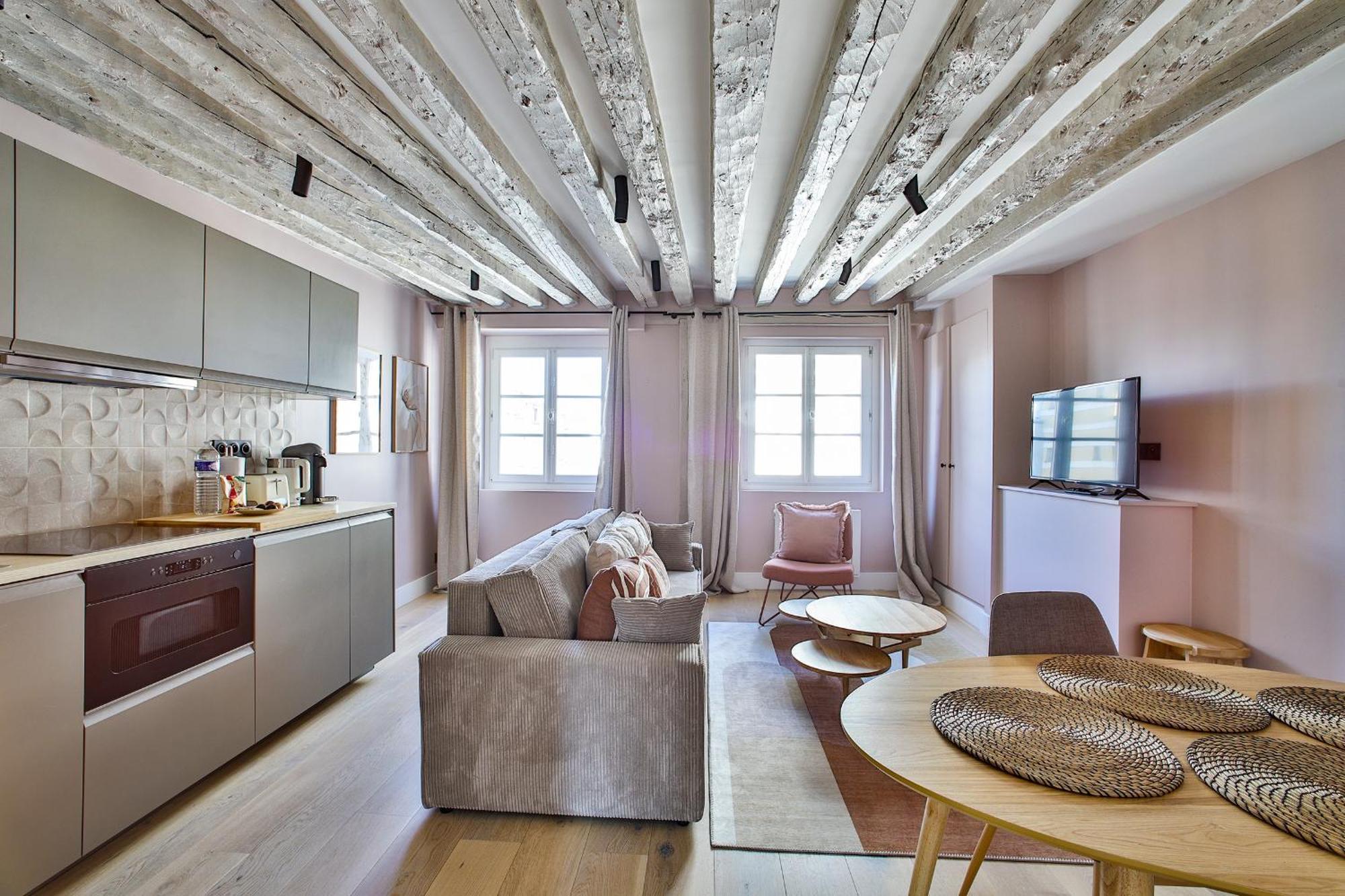 Appartement Coeur De - Grand Climatise 3 Br Parijs
