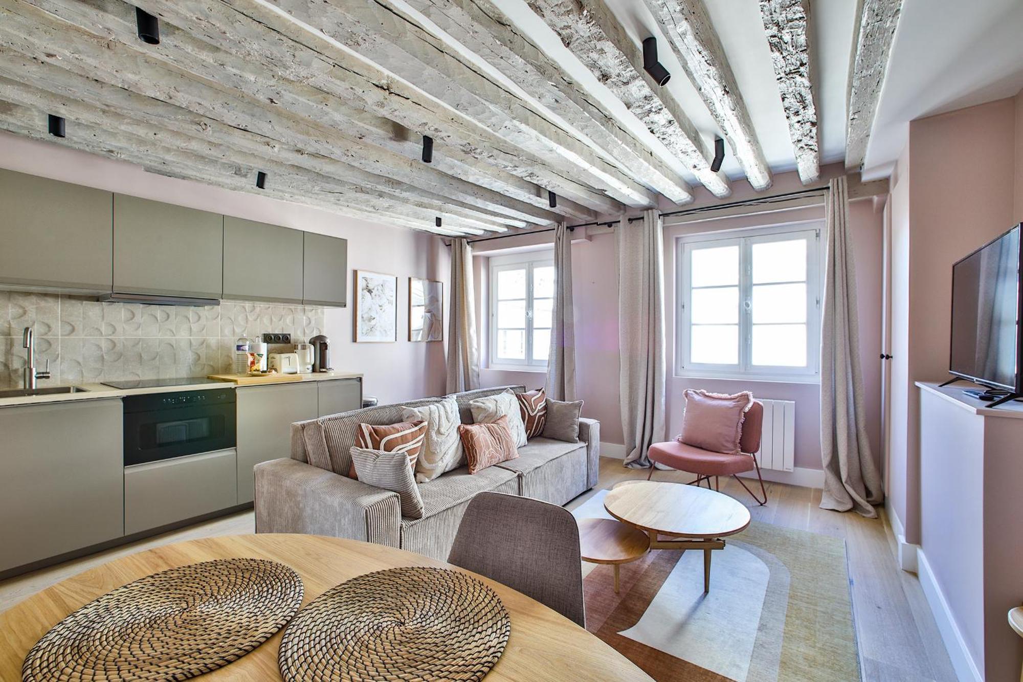 Coeur De - Grand Climatise 3 Br Appartement Parijs